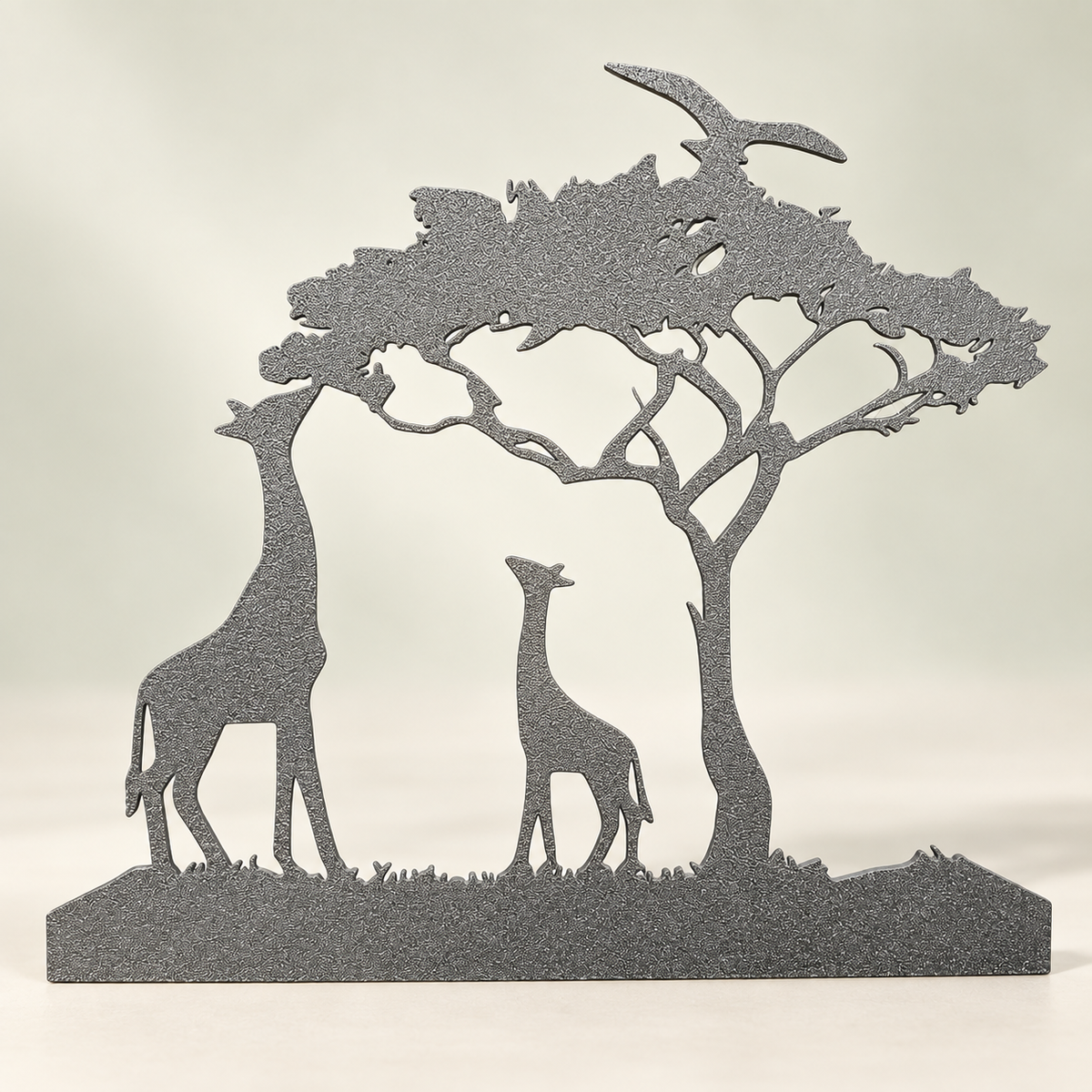 Sombra de acacia · Silueta de jirafas · vista 12