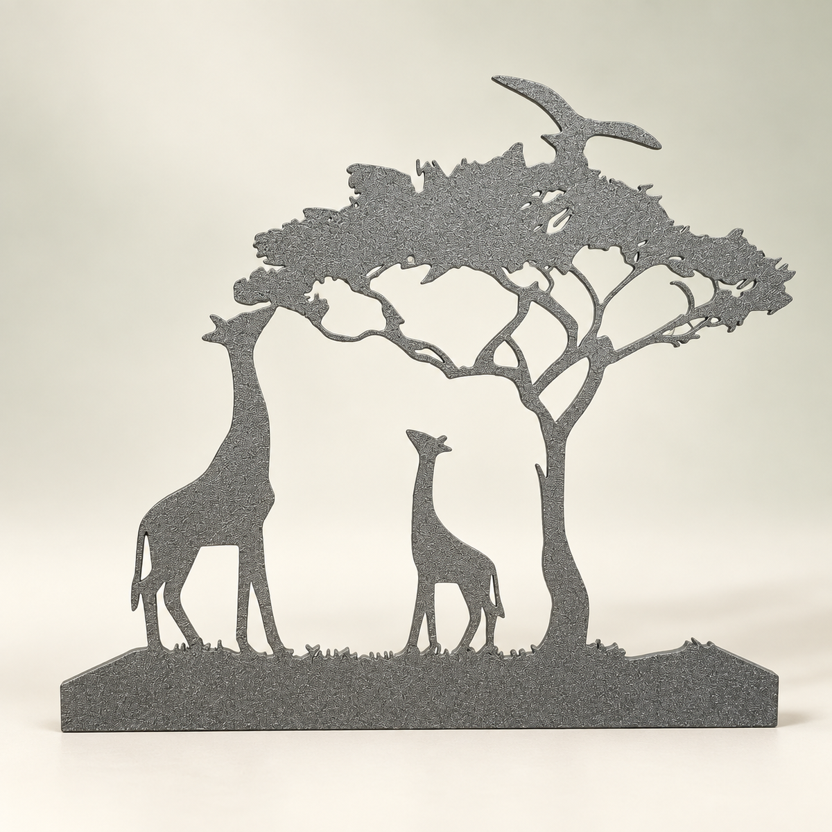Sombra de acacia · Silueta de jirafas · vista 13
