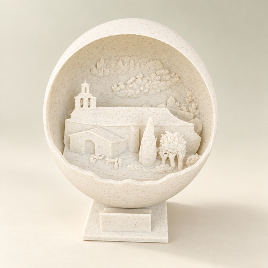 Rincón de calma · Diorama de iglesia · vista 73