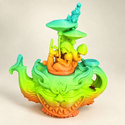 Tetera fantástica · Escultura decorativa · vista 84